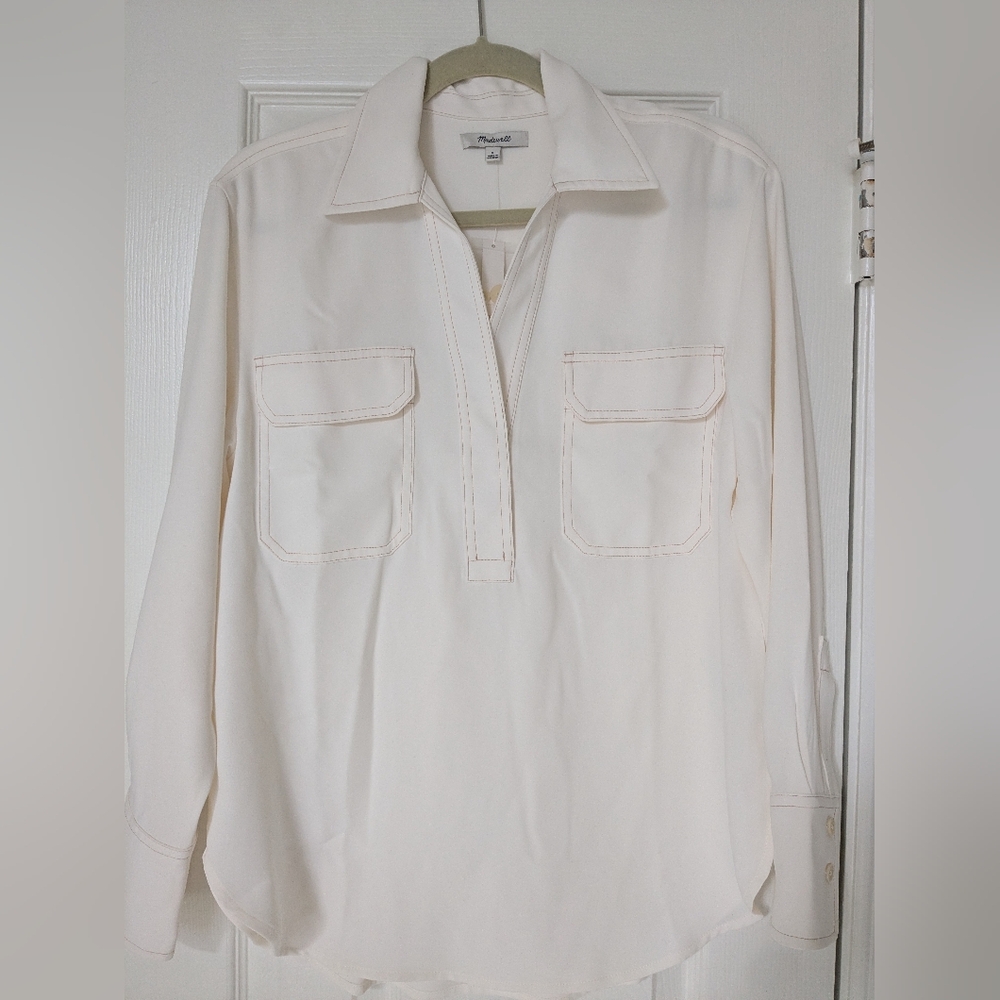 Madewell Cream Shirt